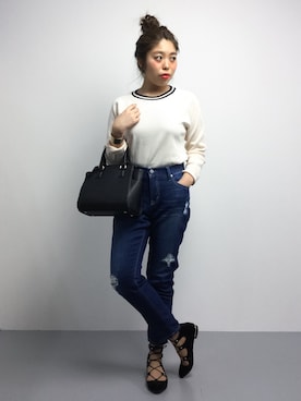 ぽんさん（レディース・158cm）の冬コーディネート