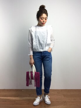 ぽんさん（レディース・158cm）の冬コーディネート