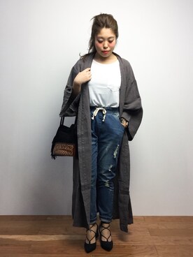 ぽんさん（レディース・158cm）の冬コーディネート