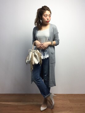 ぽんさん（レディース・158cm）の冬コーディネート