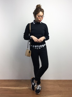 ぽんさん（レディース・158cm）の冬コーディネート