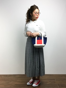 ぽんさん(レディース・158cm)の春コーディネート