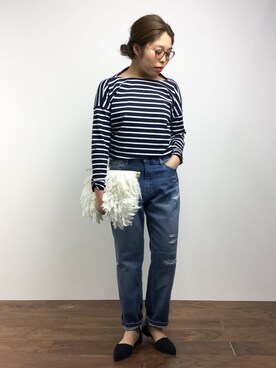 ぽんさん（レディース・158cm）の春コーディネート