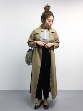 ぽんさん（レディース・158cm）の春コーディネート