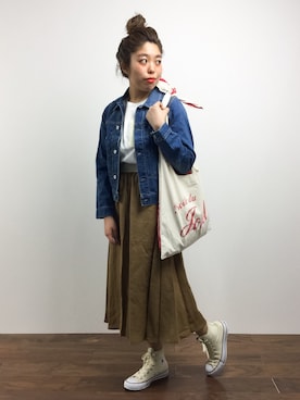 ぽんさん(レディース・158cm)の春コーディネート