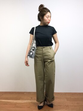 ぽんさん（レディース・158cm）の春コーディネート