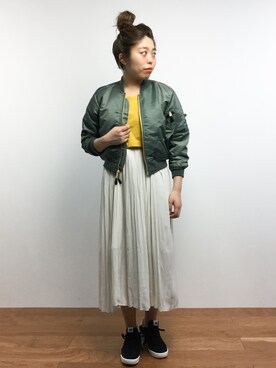 ぽんさん（レディース・158cm）の春コーディネート