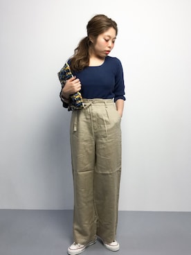 ぽんさん（レディース・158cm）の春コーディネート