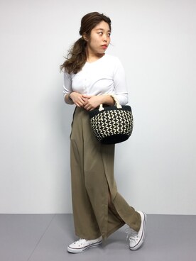 ぽんさん(レディース・158cm)の春コーディネート