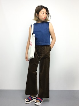 ぽんさん（レディース・158cm）の夏コーディネート