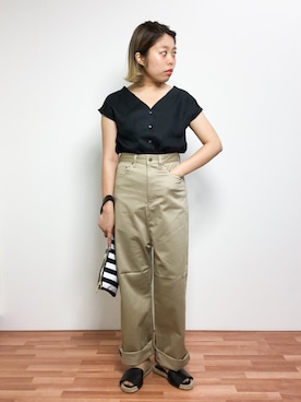 ぽんさん（レディース・158cm）の夏コーディネート