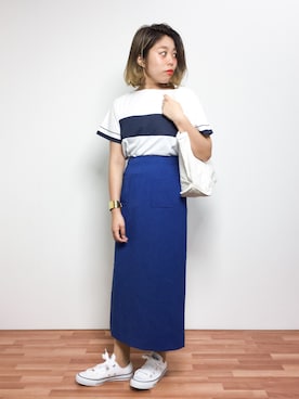 ぽんさん(レディース・158cm)の夏コーディネート