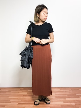 ぽんさん（レディース・158cm）の夏コーディネート