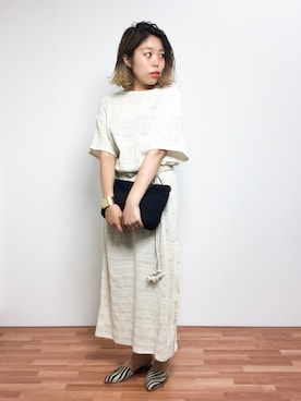 ぽんさん(レディース・158cm)の夏コーディネート