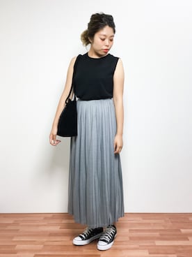 ぽんさん（レディース・158cm）の夏コーディネート