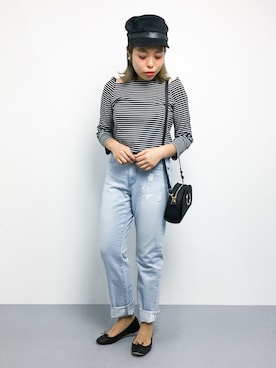 ぽんさん（レディース・158cm）の秋コーディネート