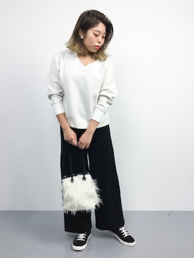 ぽんさん（レディース・158cm）の秋コーディネート