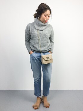 ぽんさん（レディース・158cm）の秋コーディネート