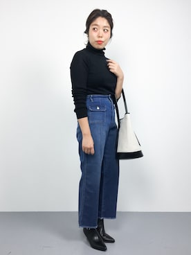 ぽんさん（レディース・158cm）の秋コーディネート