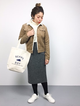 ぽんさん（レディース・158cm）の秋コーディネート