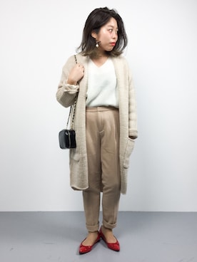 ぽんさん（レディース・158cm）の秋コーディネート