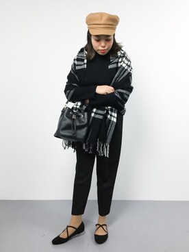 ぽんさん（レディース・158cm）の秋コーディネート