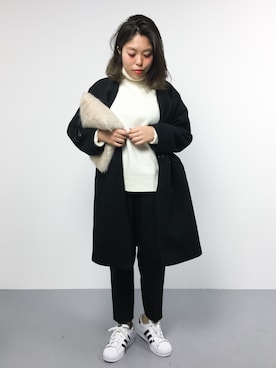 ぽんさん（レディース・158cm）の秋コーディネート