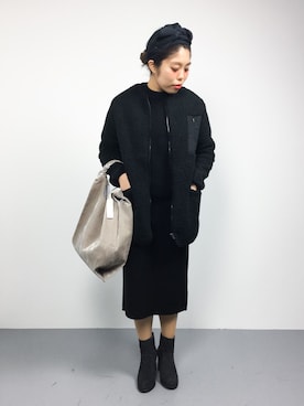 ぽんさん(レディース・158cm)の冬コーディネート