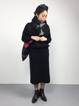 ぽんさん(レディース・158cm)の冬コーディネート