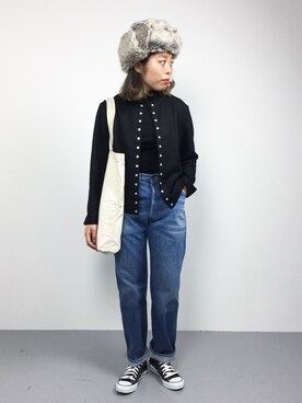 ぽんさん（レディース・158cm）の冬コーディネート