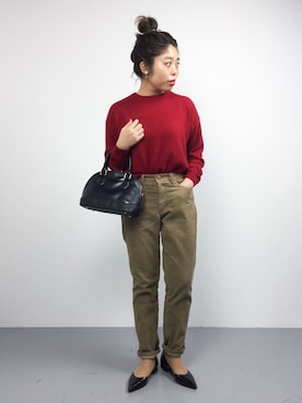 ぽんさん（レディース・158cm）の冬コーディネート