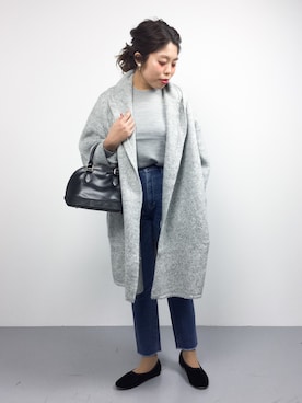 ぽんさん（レディース・158cm）の冬コーディネート