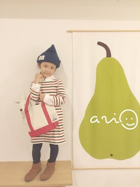 「5歳」｜「アイテム（インテリア）」を使った、ariさん（キッズ・120cm）の秋コーディネート