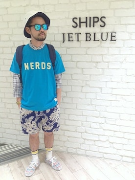 西川さんのコーディネート