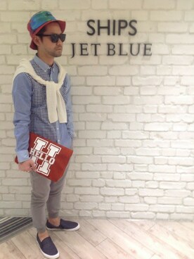 西川さんのコーディネート