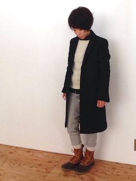 fukumorihiromiさん（レディース・149cm）の冬コーディネート