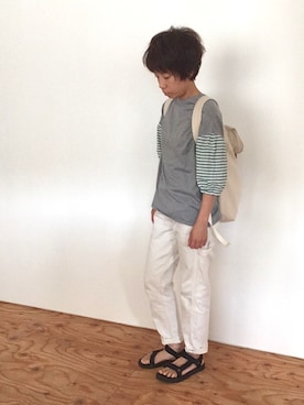 fukumorihiromiさん（レディース・149cm）の夏コーディネート