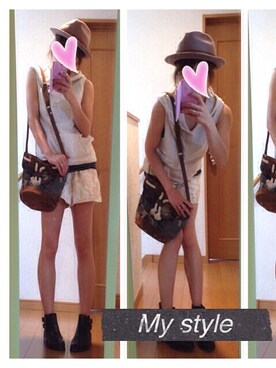 Mさん（レディース・158cm）の夏コーディネート