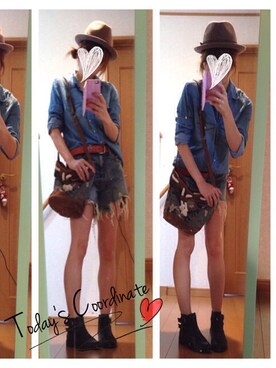 Mさん（レディース・158cm）の夏コーディネート