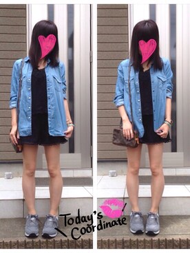 Mさん（レディース・158cm）の夏コーディネート