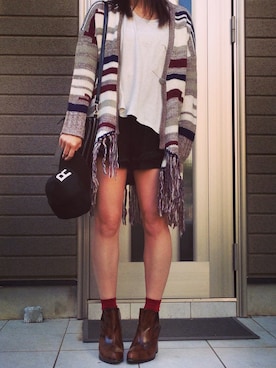 Mさん（レディース・158cm）の秋コーディネート