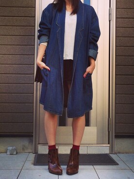 Mさん（レディース・158cm）の秋コーディネート