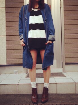 Mさん（レディース・158cm）の秋コーディネート