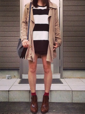 Mさん（レディース・158cm）の秋コーディネート