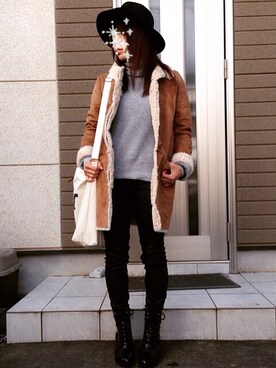 Mさん(レディース・158cm)の冬コーディネート