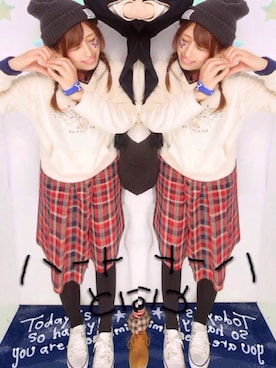 「one after another NICE CLAUP（ワンアフターアナザーナイスクラップ）のアイテム（シャツワンピース）」を使った、μさん（レディース・158cm）の春コーディネート