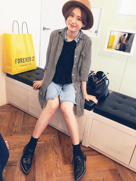 朱綺綺さんのコーディネート