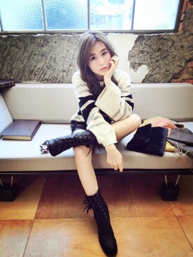 朱綺綺さんのコーディネート