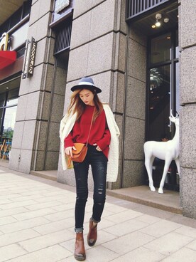 朱綺綺さんのコーディネート