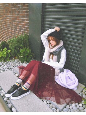 朱綺綺さんのコーディネート